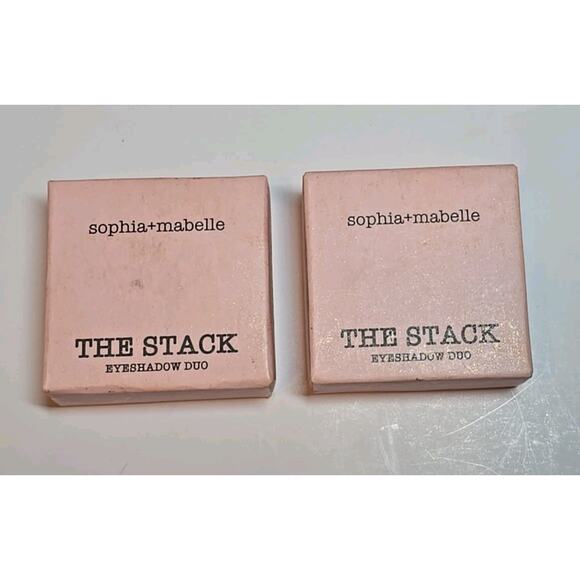 Lot of 2 ~ Sophia + Mabelle ~ The Stack Eyeshadow Duo in Berry Spritz ~ 3g Size - Picture 1 of 1